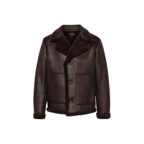 A.P.C FW24 Куртки и Пальто Мужской Шоколад