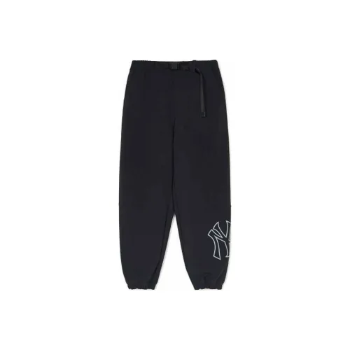 Mlb Base Logo Нью-Йорк Янкис Вязаные Тренировочные Штаны Унисекс Черные