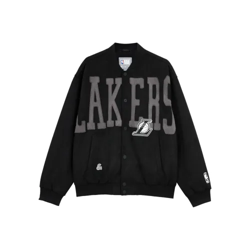 JACK JONES· x NBA Los Angeles Lakers Куртка Мужская Черная Песочного цвета