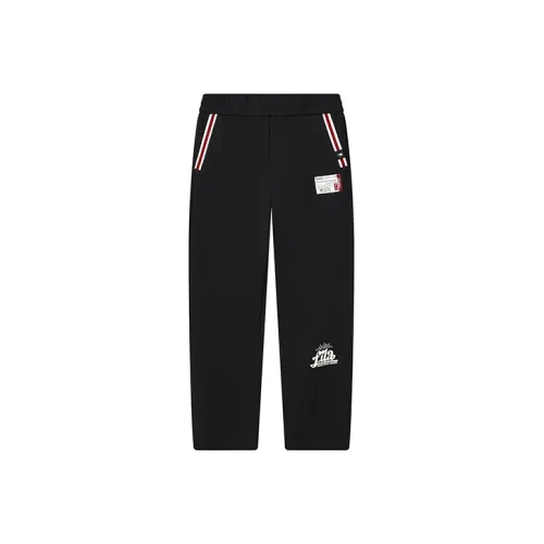 FILA x MIHARA YASUHIRO Глубокий черный Мужские Повседневные Штаны