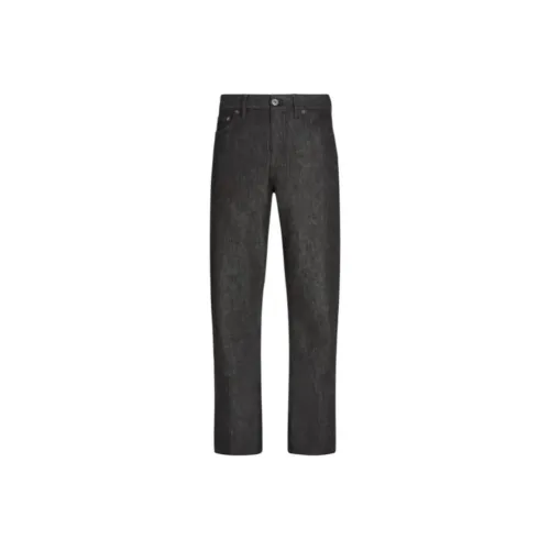 Ermenegildo Zegna Черные Мужские Джинсы