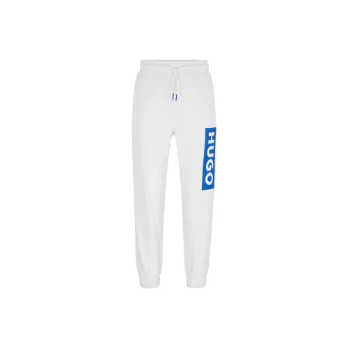 HUGO BOSS Белые Унисекс Повседневные Брюки