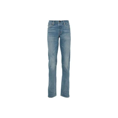 TOM FORD SS24 Джинсы Мужские Светло-Синие