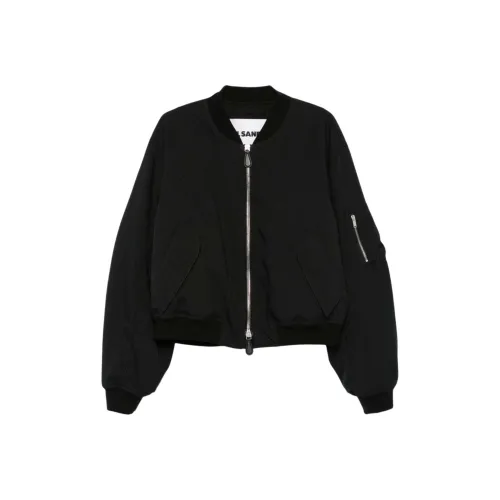 JIL SANDER Мужские черные куртки