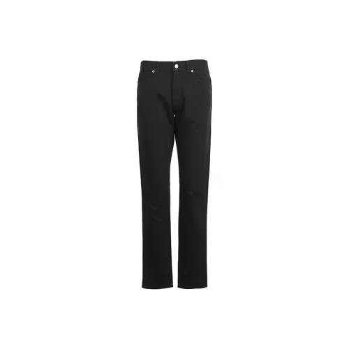 Ermenegildo Zegna Черные Мужские Повседневные Штаны