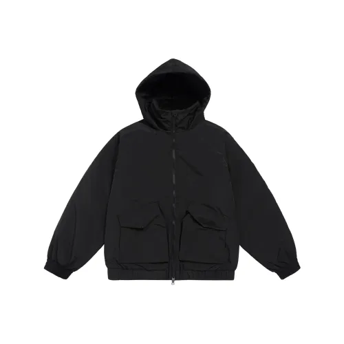GWDS Черный унисекс объемные куртки (пуфы)