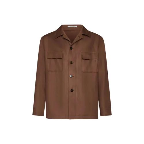 Tagliatore Куртки и Пальто Мужской Коричневый