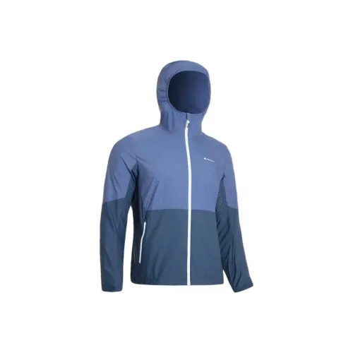 DECATHLON Серый Сланцевый синий Мужская одежда для защиты от солнца