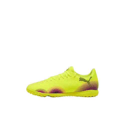 PUMA FUTURE 8 MATCH Детская футбольная обувь Низкий топ Желтый Kids
