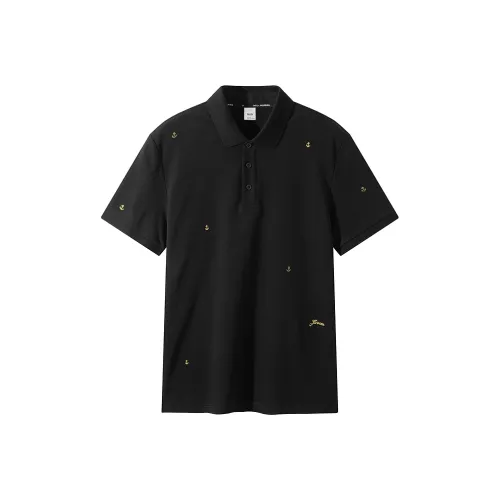 GXG Черная мужская поло