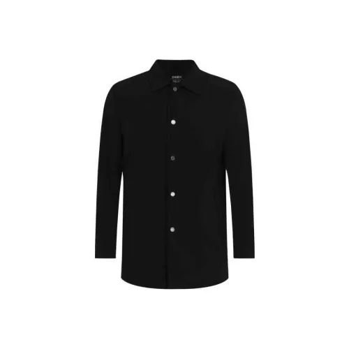 DIKENI Черный Мужской Тренч