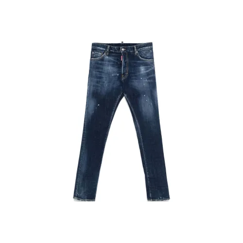 DSQUARED 2 Blue Men's Jeans DSQUARED 2 Синий Мужской Джинсы