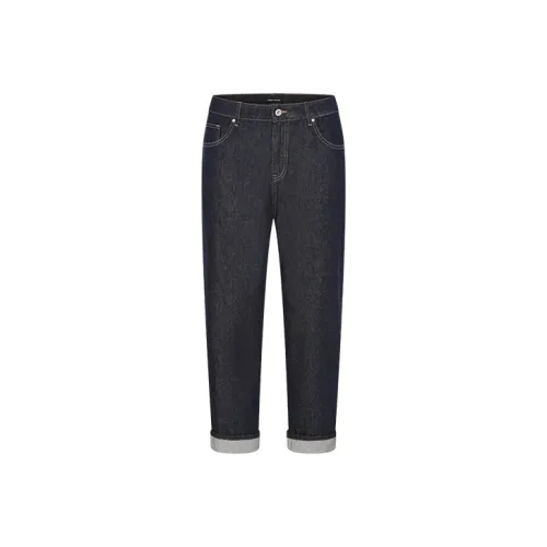 URBAN REVIVO Индиго Мужские Джинсы