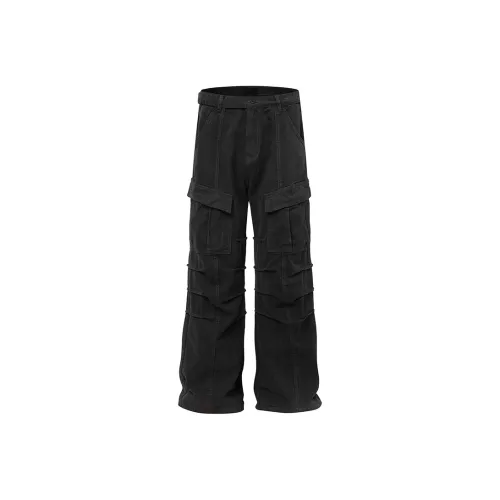 GBXM Черные унисекс брюки карго