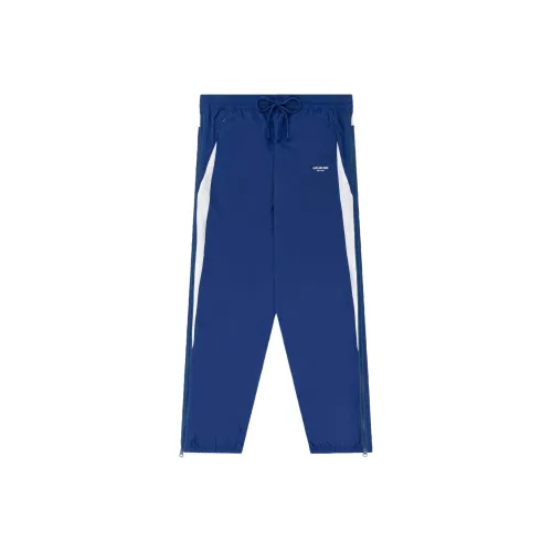 AIME LEON DORE New York Metropolitan Collaboration Синий Унисекс Вязаные Тренировочные Брюки