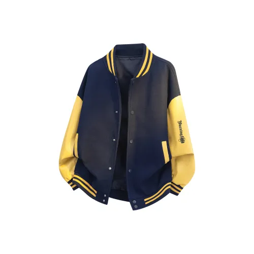 WARNING LIGHT Бейсбольная куртка Унисекс