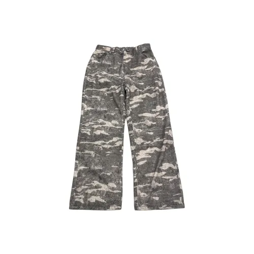 VDNZ Светло-зеленые унисекс джинсы