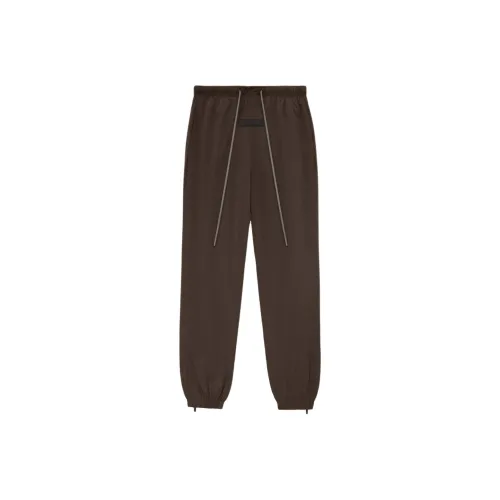 Fear Of God Essentials 2024 Summer Collection SS24 NYLON TRACK Брюки Вязаные Спортивные Брюки Мужские Phoebe Cooper Коричневый