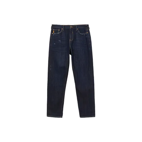 JACK&JONES Темный деним синий A12 Мужские джинсы