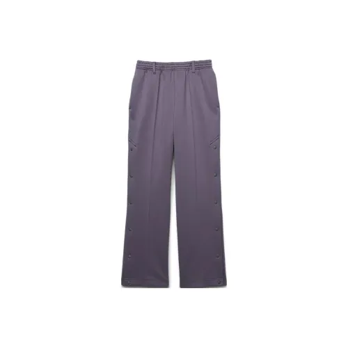 ASICS AW24 SIDE SNAP KNIT Брюки Вязаные Тренировочные Брюки Унисекс Лавандовый Серый