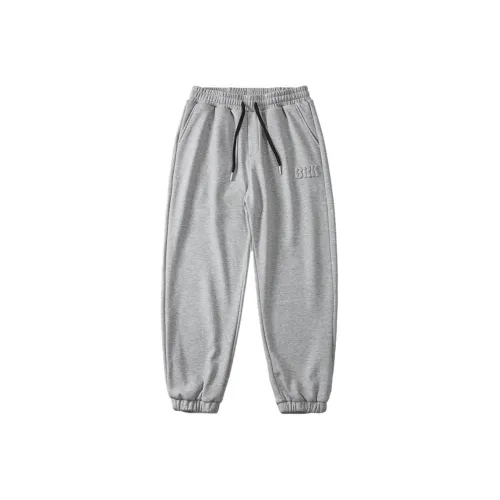 WOOD SOON Вязаные тренировочные брюки мужские серые