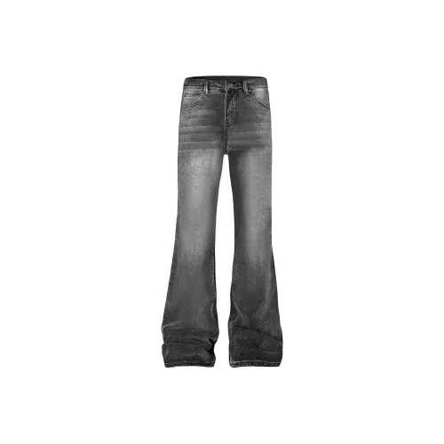 FAR BACK Черные Унисекс Джинсы