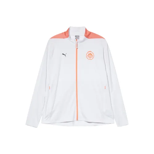 Puma x Glory of Kings Совместный бренд Модель Куртки Пальто Унисекс Белый