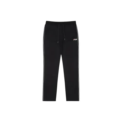 FILA Вязаные тренировочные штаны унисекс черные
