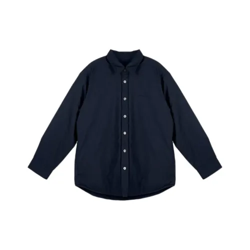 COACH SS24 Куртки и Пальто Мужской Морской Синий