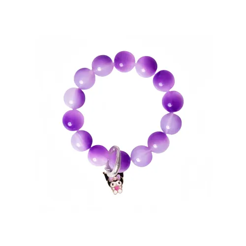Sanrio Kulomi Акриловые браслеты Женские Фиолетовый Белый