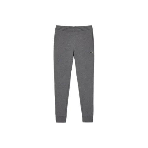LACOSTE Вязаные тренировочные брюки мужские серые мыши