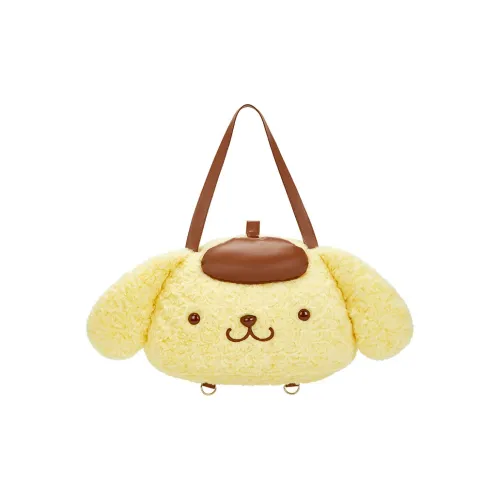 Sanrio Сумка через плечо Pompompurin Big Face Сумка Унисекс