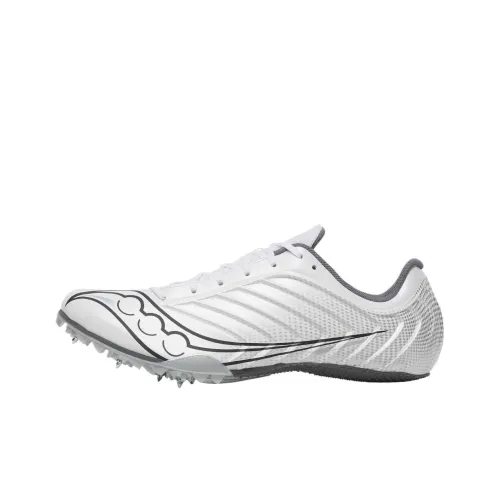 Saucony Spitfire 5 Low Топ Беговые кроссовки Мужской Белый