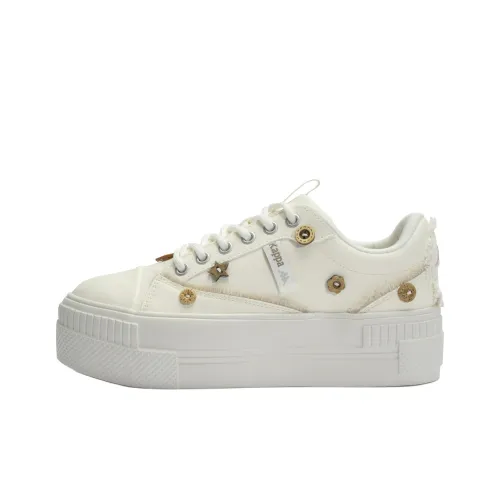 Кроссовки для скейтбординга KAPPA Low Top Ecru Женские