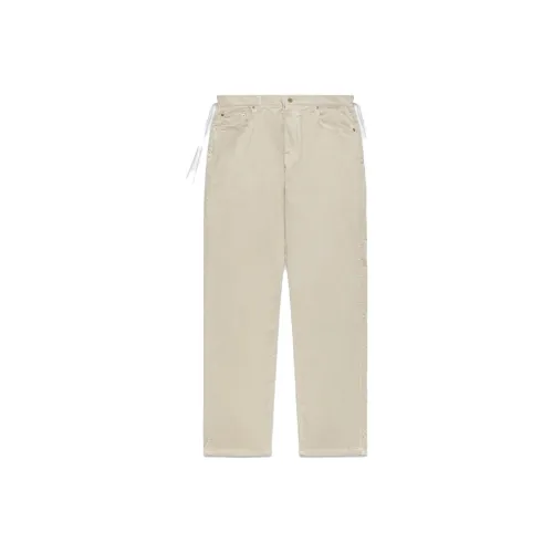 CLOT SS23 From Dusk Till Dawn Бежевые Мужские Повседневные Штаны