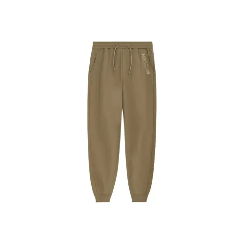 New Balance совместный бренд Вязаные тренировочные штаны Мужские Светло-коричневые