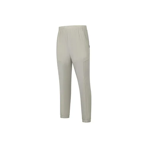 QIAODAN Вязаные тренировочные брюки мужские порт туман