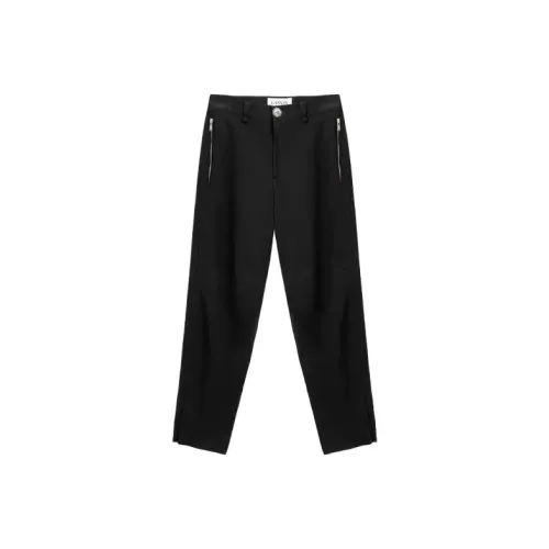 Lanvin Мужские Повседневные Брюки Черные