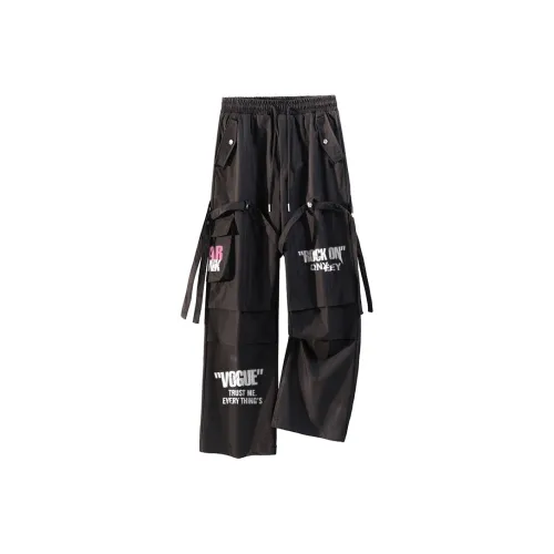 Qnxeey Унисекс Брюки карго