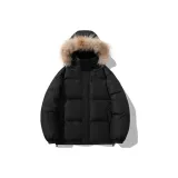 Обсидиан Черный (с меховым воротником)