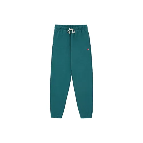 New Balance совместная коллекция Made in USA Collection Sweatpants FW24 Вязаные тренировочные брюки Мужской Зеленый