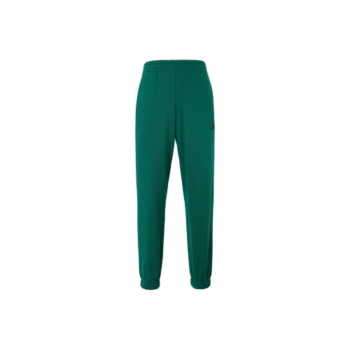 Adidas Вязаные тренировочные штаны унисекс лесного зеленого цвета