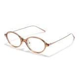 Прозрачный чайный розово-золотой