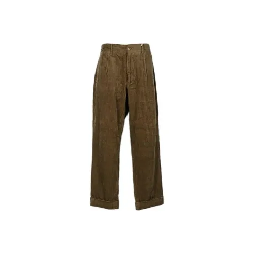 Engineered Garments Collaboration Хаки Мужские Повседневные Брюки