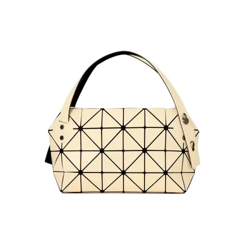 ISSEY MIYAKE Бостон Поливинилхлоридная смола Бостонская сумка Сумка Мини Женские Крем