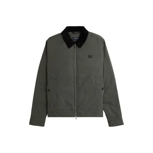 FRED PERRY Куртки и Пальто Мужской Зеленый