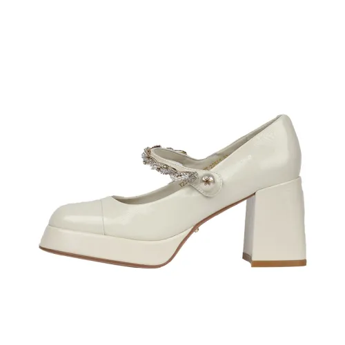 TIHOO Грубый каблук Мэри Джейн Женские туфли