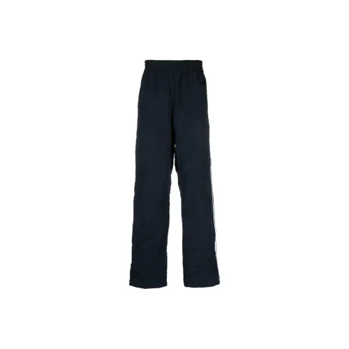 MARTINE ROSE Темно-синие унисекс повседневные брюки