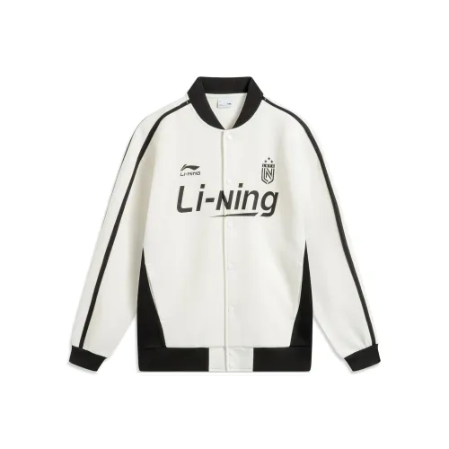 LINING Sports Life Collection Бейсбольная куртка Унисекс Айвори