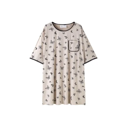 MEONSILL Ночная сорочка Женская Телесно-розовая